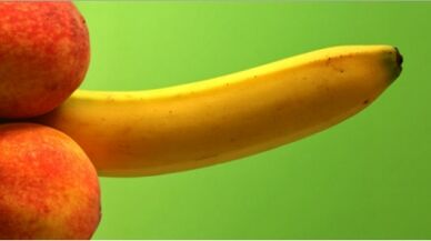 Increased member with an example of a banana