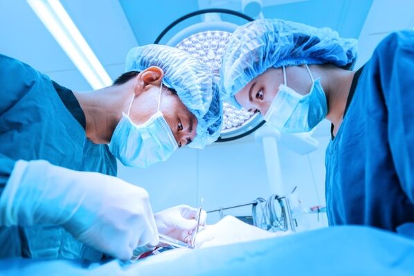 Performing a ligamentotomy - penis enlargement surgery
